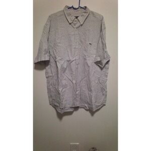 Vineyard Vines Classic Fit Shirt Mens XXL Lighthouses All Over Print Stretch